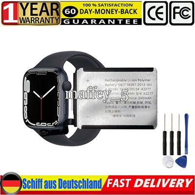 Akku Für Watch Series 5 SE 40mm A2351 A2353 A2355 (GPS+Cellular/GPS) with Tools