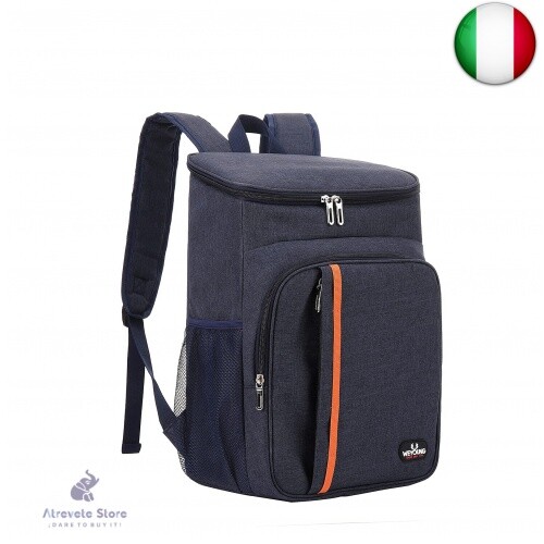 Zaino Termico Frigo 22L, Borsa Termica Porta Pranzo, Borsa Frigo Isoterma