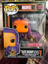 Funko Pop! Vinyl: Marvel - Kate Bishop with Lucky (Black Light) - Target (T)...