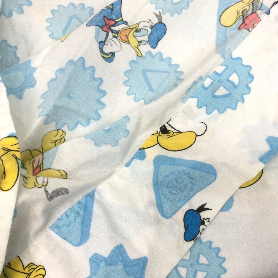 Sábana bajera de colección para cama de Mickey Mouse Donald Pluto de colección para niños pequeños Foto 3 de 4