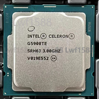Intel Celeron G5900TE 3.00GHz 2MB LGA1200 2 Core 2-thread CPU processor