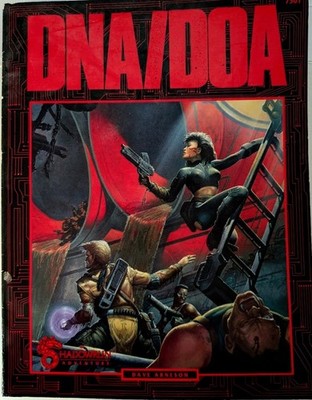 VTG Shadowrun 7301 DNA/DOA Dave Arneson 1989 FASA Dungeons & Dragons RPG