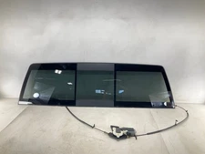 13-18 Dodge Ram 1500 Crew Cab Rear Back Glass Power Sliding Window W/ Motor OEM