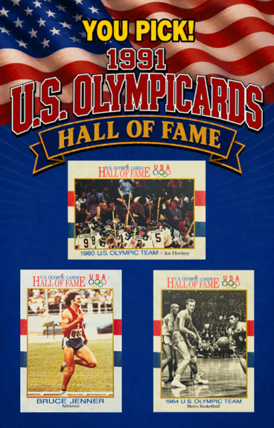 ¡TÚ ELIGES! Impel 1991 ¡Salón de la Fama de los Juegos Olímpicos de Estados Unidos! Hockey, baloncesto, etc. TEJ
