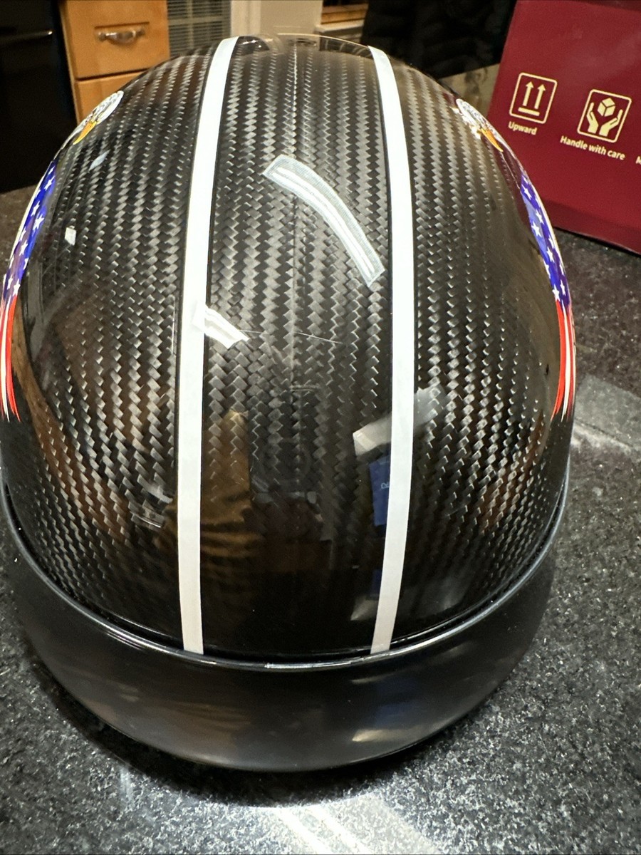 carbon fiber football helmet wrap BIKESKINZ Vinyl with clear areas revealing your helmet color. SLEEFS Basic Black Skull Wrap