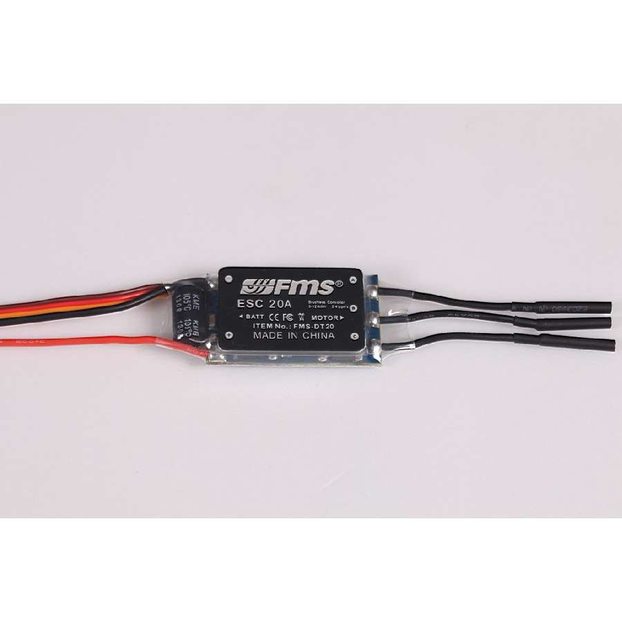 FMS 20A ESC 800mm Warbirds w/JST- FMMESC20A Air Field Equip 