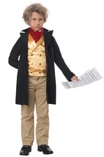 Brand New Famous Composer Ludwig van Beethoven Child Costume