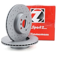 Zimmermann Sport Bremsscheiben Ø 307Mm FüR BMW 3Er G20 G21 4Er G22 G23 Vorne