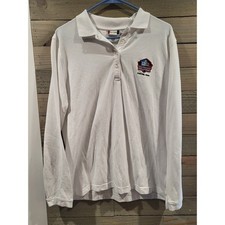 Clique XL NFL Pro Football Hall Of Fame Canton Ohio White Long Sleeve Shirt