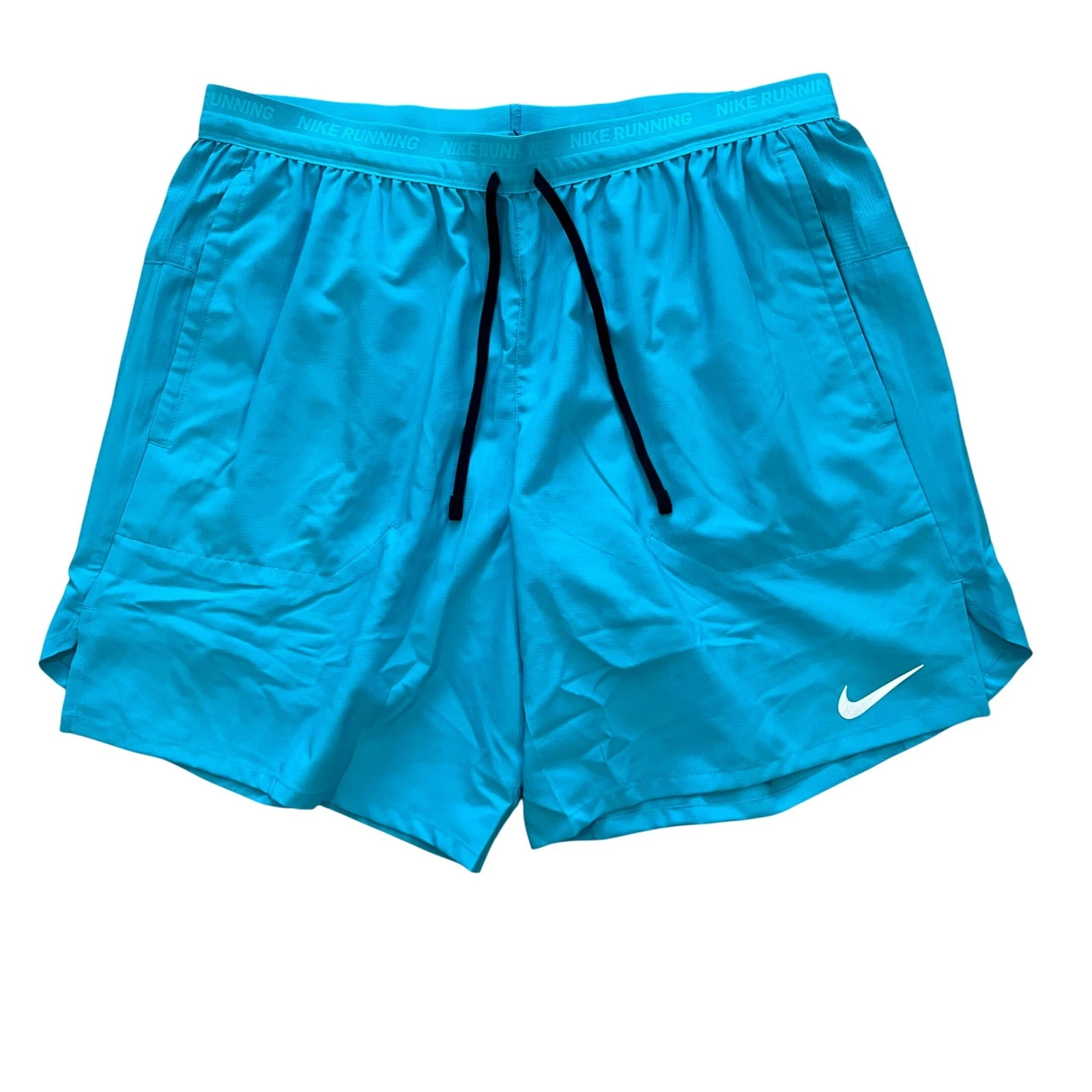 Nike Stride Dri-FIT 7 Inch Running Shorts Mens Large Baltic Blue DM4759-345 NWT