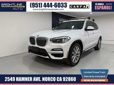 2019 BMW X3 sDrive30i