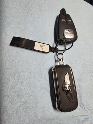  Bentley Key with Valet key and remote control for starting the original Webasto