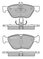 Bremsbelagsatz Scheibenbremse Motaquip LVXL467 FüR Mercedes Klasse W210 Model