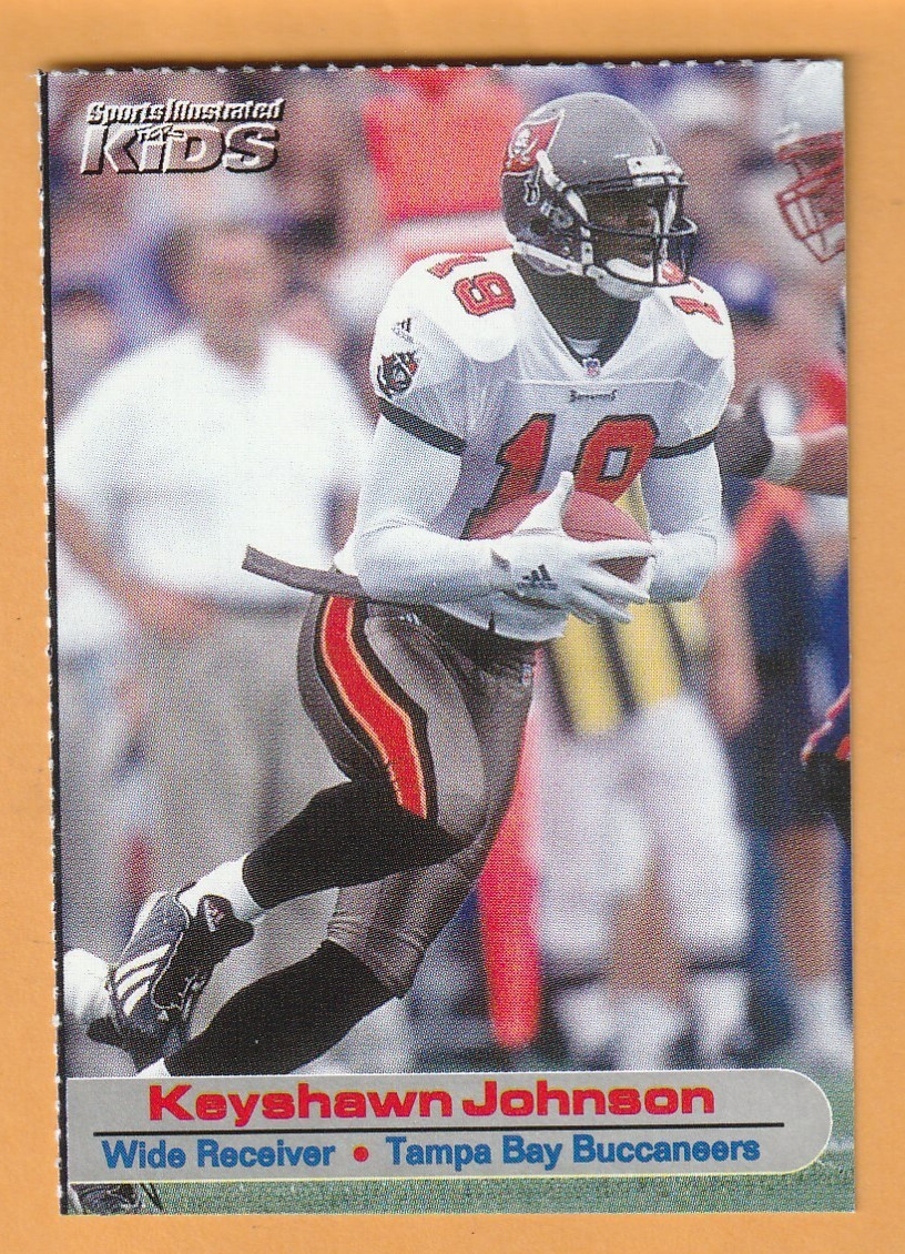 Keyshawn Johnson Tampa Bay Buccaneers 2001 Sports Illustrated for Kids #18 USC