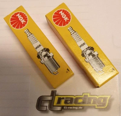2x NGK BR8ES 5422 Bougie d’Allumage Compatible Honda CJ CB CL 250 350 360 450 - Photo 1/4