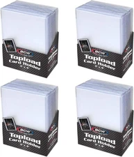 3x4 Topload Card Holder - Standard - 100ct | Rigid PVC Trading Card Protectio...