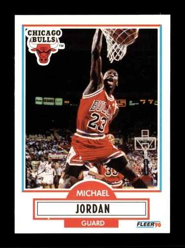 1990 FLEER #26 MICHAEL JORDAN BULLS