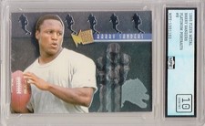 1995 Barry Sanders #8 Fleer Metal Platinum Portraits (Lions/HOF) MPE 10 Gem Mint