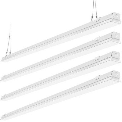 8FT LED Shop Light Fixture, 110W LED Strip Light, 12200 LM, 6000K, 8 Foot LED...