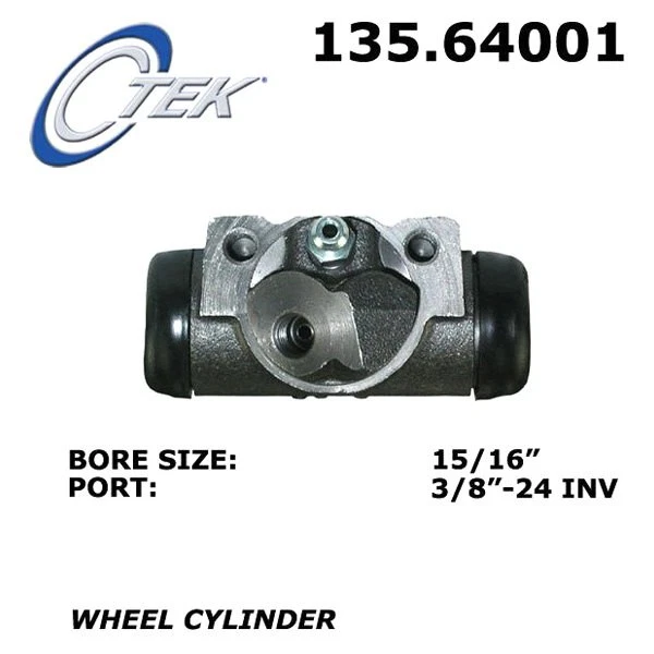 For Ford E-150 Econoline Club Wagon 75-79 Drum Brake Wheel Cylinder C-Tek - Изображение 2 из 2