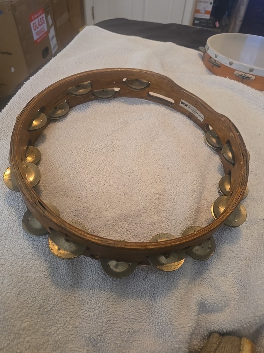 Vintage Werco Tambourine Instrument 10” Double Row | eBay