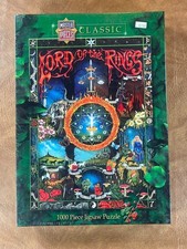 Lord of the Rings Animated Master Pieces Classic 1000 Piece Jigsaw Puzzle New