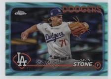 2024 Topps Chrome Update Aqua RayWave Refractor 124/199 Gavin Stone #USC75 0ss0