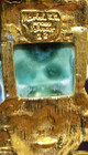 Vintage Salvador Teran for Marbel Aztec warrior necklace — photo 2