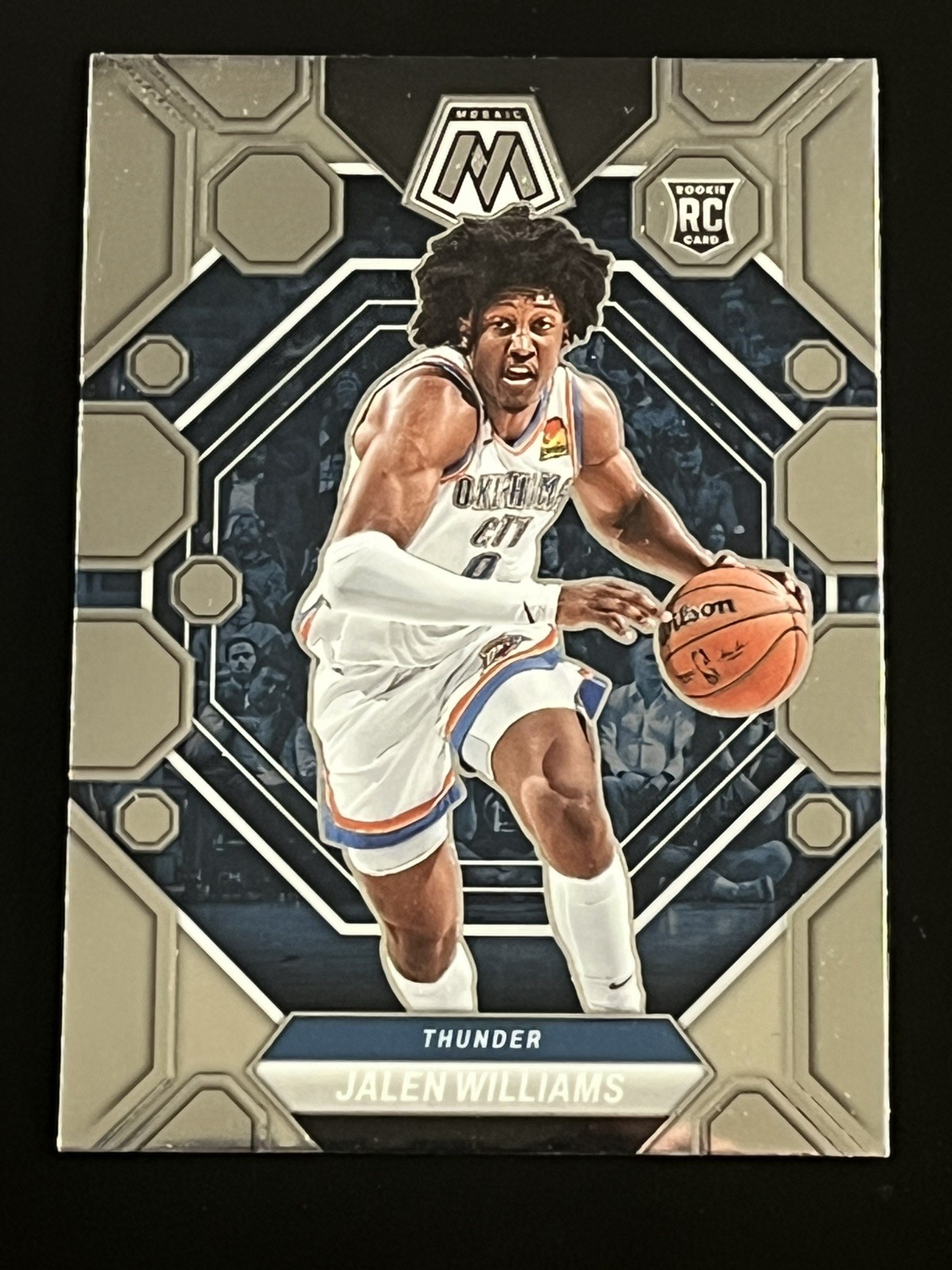 2022-23 Panini Mosaic Jalen Williams Rookie #217 Oklahoma City Thunder RC