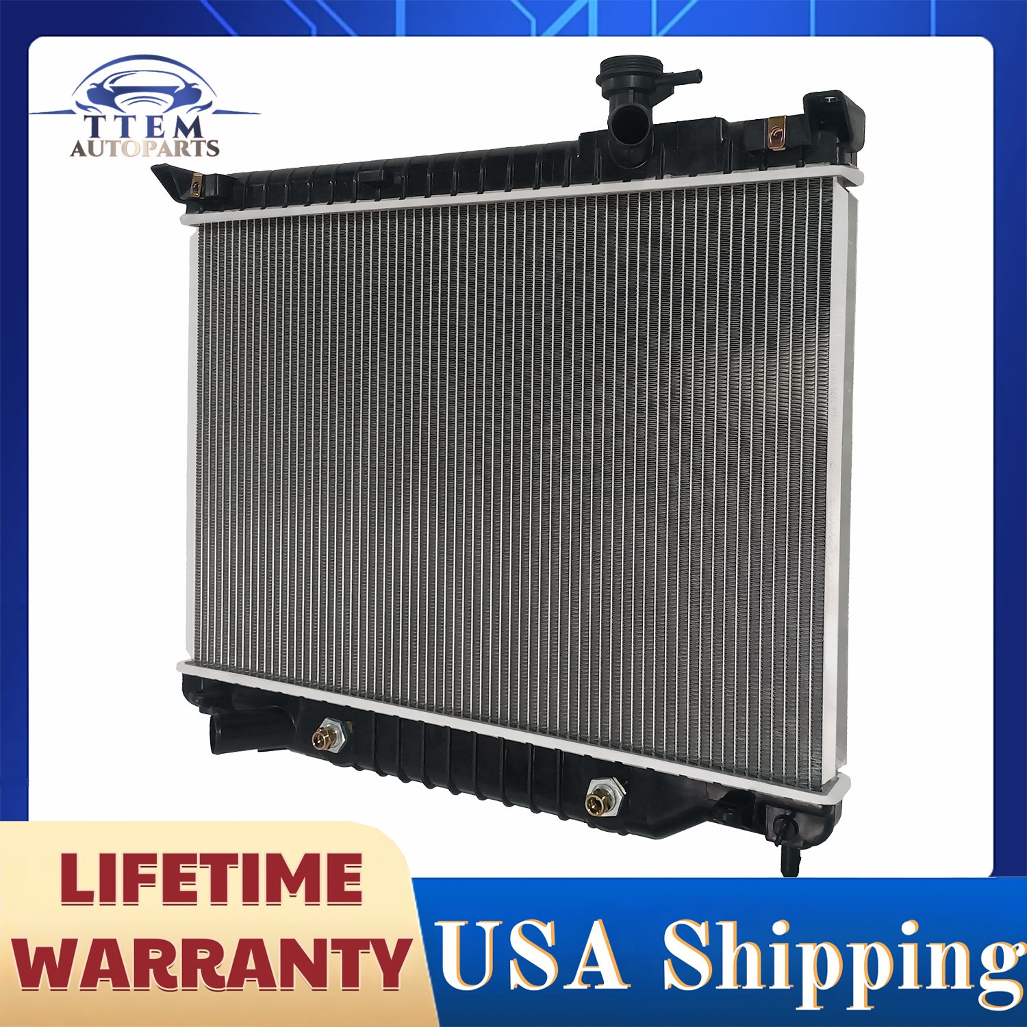 2458 Radiator Fit 2002-09 Chevy Trailblazer Rainier EXT Envoy XUV Ascender 4.2L