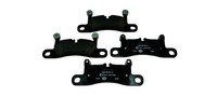 Hinterachse Hella 8DB 355 015-101 Bremsbelagsatz, Scheibenbremse FüR Porsche,Vw