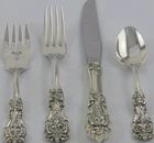 Francis I Sterling Silver by Reed & Barton 4 piece  Place Settings Nwr Hallmark