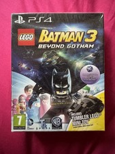LEGO BATMAN 3 BEYOND GOTHAM INCLUDE LEGO TUMBLER SONY PS4 NUOVO E SIGILLATO 