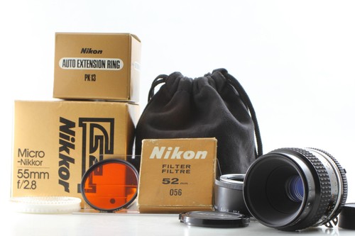 S/N 719xxx 【MINT in Box】 Nikon Ais Micro Nikkor 55mm F2.8 Macro Lens From Japan - Picture 13 of 22