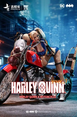Principal Gu DC Harley Quinn & Motorcycle 1/10 Action Figure EA1503S IN Stock
