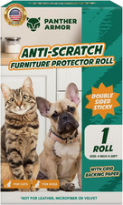 1 Roll Cat Scratch Furniture Protector Tape Double-Sided Sticky Training 4" X