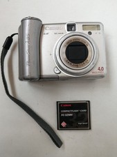 AS IS CANON PowerShot A85 85 4.0MP Digital photo vintage Camera FOR PARTS PC1080