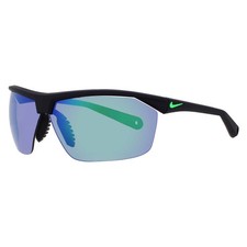 Nike Grey Green Mirror Square Men's Sunglasses NIKE TAILWIND 12 EV1128 003 70