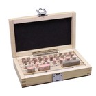 Metric Gage Block Set, 32 Pcs High Accuracy Steel Gauge Measuring Block Set T.
