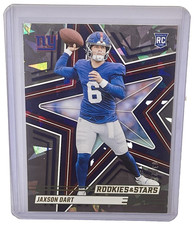 JAXSON DART 2025 Rookies & Stars  FOTL CRACKED ICE /22  Giants RC RARE SSP