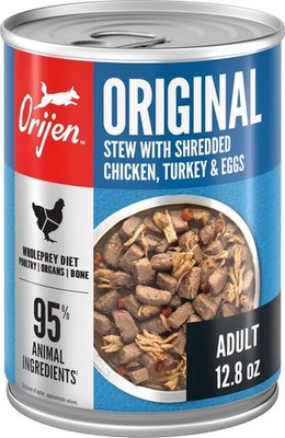 Orijen Original Recipe Stew Canned Dog Food 12 Pack of 12.8 Oz Cans