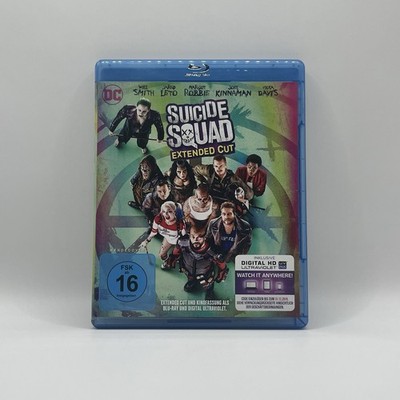 Suicide Squad Extended Cut - Blu-Ray - FSK 16 - OVP - Deutsch/German