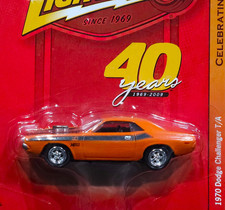Johnny Lightning 70 1970 Dodge Challenger Ta 40 Years Release 5 Mopar Car Orang Johnny Lightning 70 1970 Dodge Challenger Ta 40 Years Release 5 Mopar Car Orang