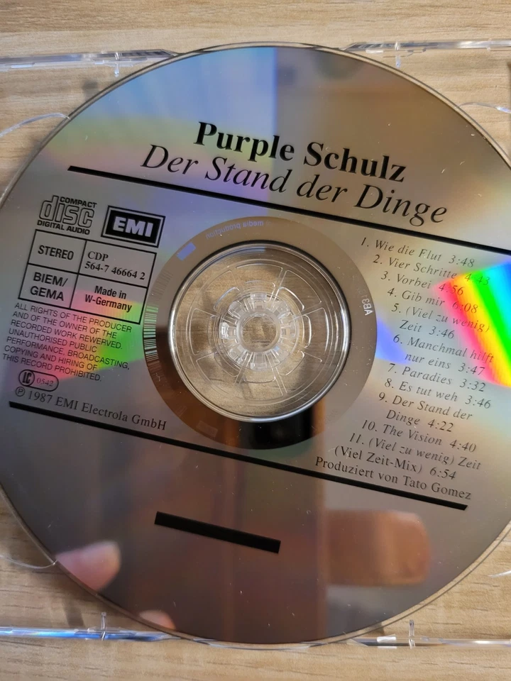 Purple Schulz - Classic Albums 2-CD-Set - Verliebte Jungs & Der Stand der Dinge - Bild 4 von 4