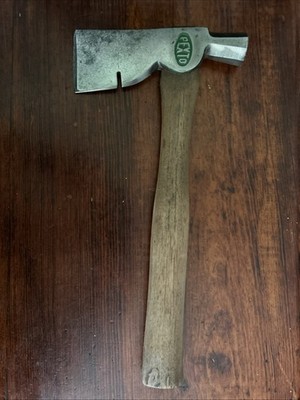 RESTORED & POLISHED  Vintage PEXTO Shingle Hammer Axe Hatchet  FREE SHIP USA