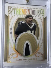 2025 National Treasures - Cameron Jordan - Tremendous Treasures Patch /10 Saints