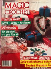 Magic Crochet magazines issued in 1987 - issues 51  48
