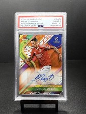 2024-25 Topps Finest Angel Di Maria /25 PSA 9 Auto 10