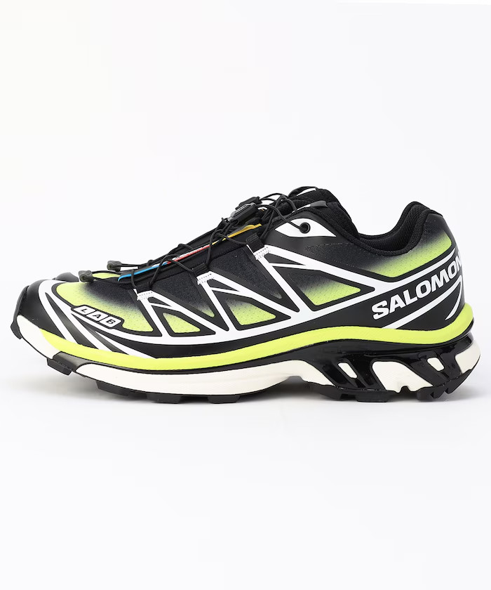 Salomon XT-6 Skyline Men's Sneakers in Black Maritime Blue Green image 2