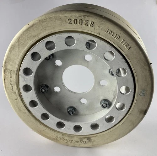 TotalSource TSA/SJ108020 Drive Wheel 200x8 Smooth Non-Marking Skyjack